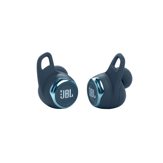 JBL Reflect Flow Pro - Blue - Waterproof true wireless Noise Cancelling active sport earbuds - Left image number null
